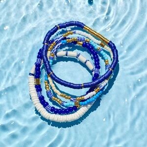 PURAVIDA STRETCH BRACELET SET OF 5